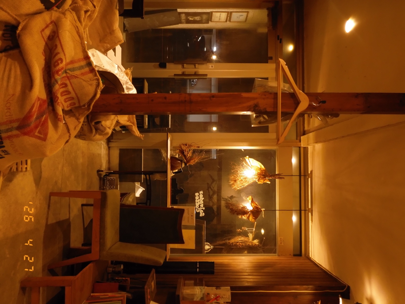 最終日の夜の店内